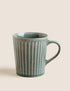 Marks & Spencer "Ribbed Reactive Glaze Mug"
